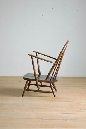 アーコール ウィンザー グランドマザー チェア / ercol windsor tub chair '305' #0386