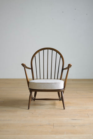 アーコール ウィンザー グランドマザー チェア / ercol windsor tub chair '305' #0386
