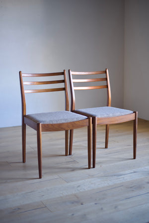 ジープラン チェア４脚セット / g-plan chairs set of 4 #0342