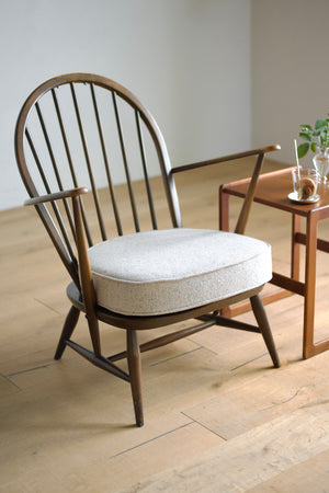 アーコール ウィンザー グランドマザー チェア / ercol windsor tub chair '305' #0386