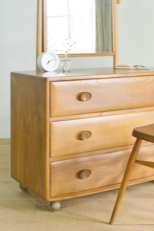 アーコール ドレッシング チェスト / ercol dressing chest with mirror '483' #0370