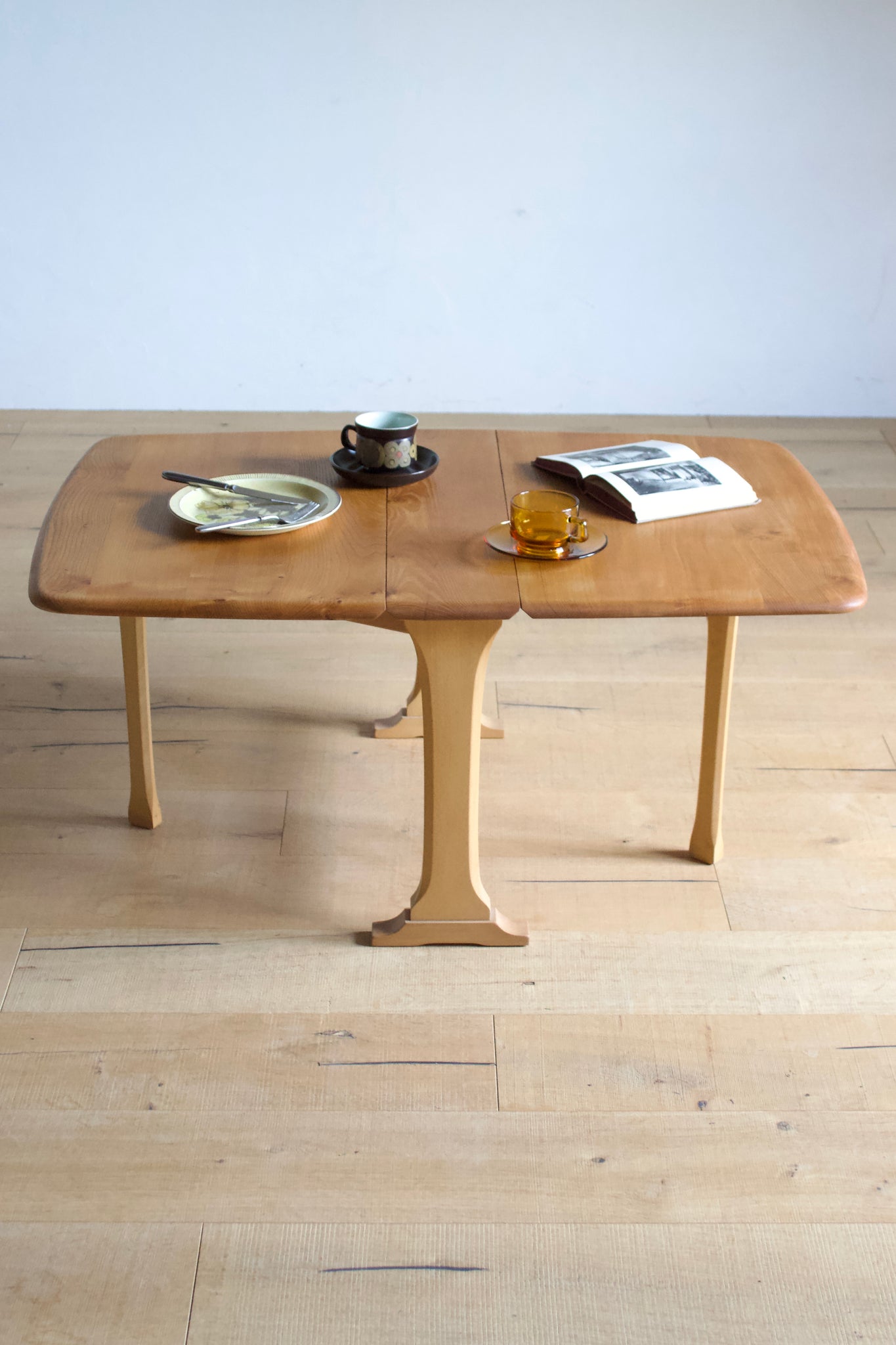 アーコール ゲートレッグ コーヒー テーブル / ercol windsor gate-leg coffee table '820' #0334