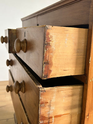 オールド パイン チェスト / old pine chest of drawers #0294