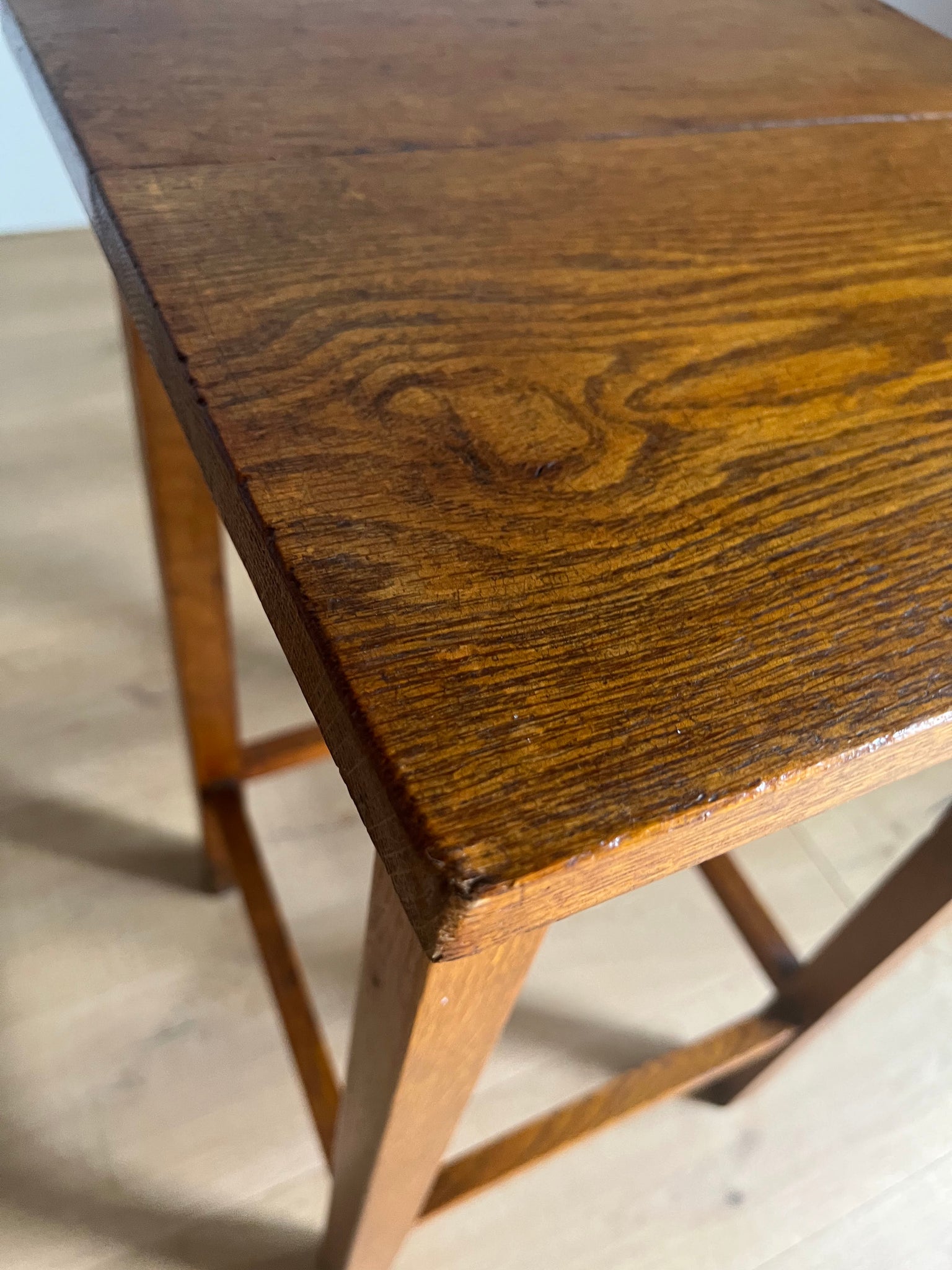 オーク スモール テーブル / oak small table #0248