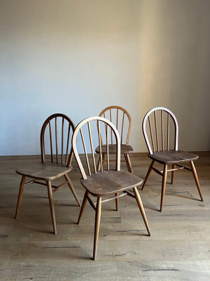 【おまかせ割引】アーコール フープバック チェア 4 スポーク / ercol hoop-back chair 4 spokes '4A/400' #0252