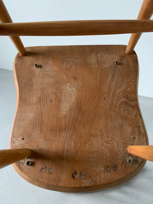 アーコール クロスバック チェア ヴァイオリン型 / ercol latticed chair violin type #0224