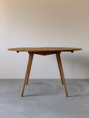 アーコール ドロップリーフ テーブル'384' / ercol round shaped dropleaf dining table '384' #0005
