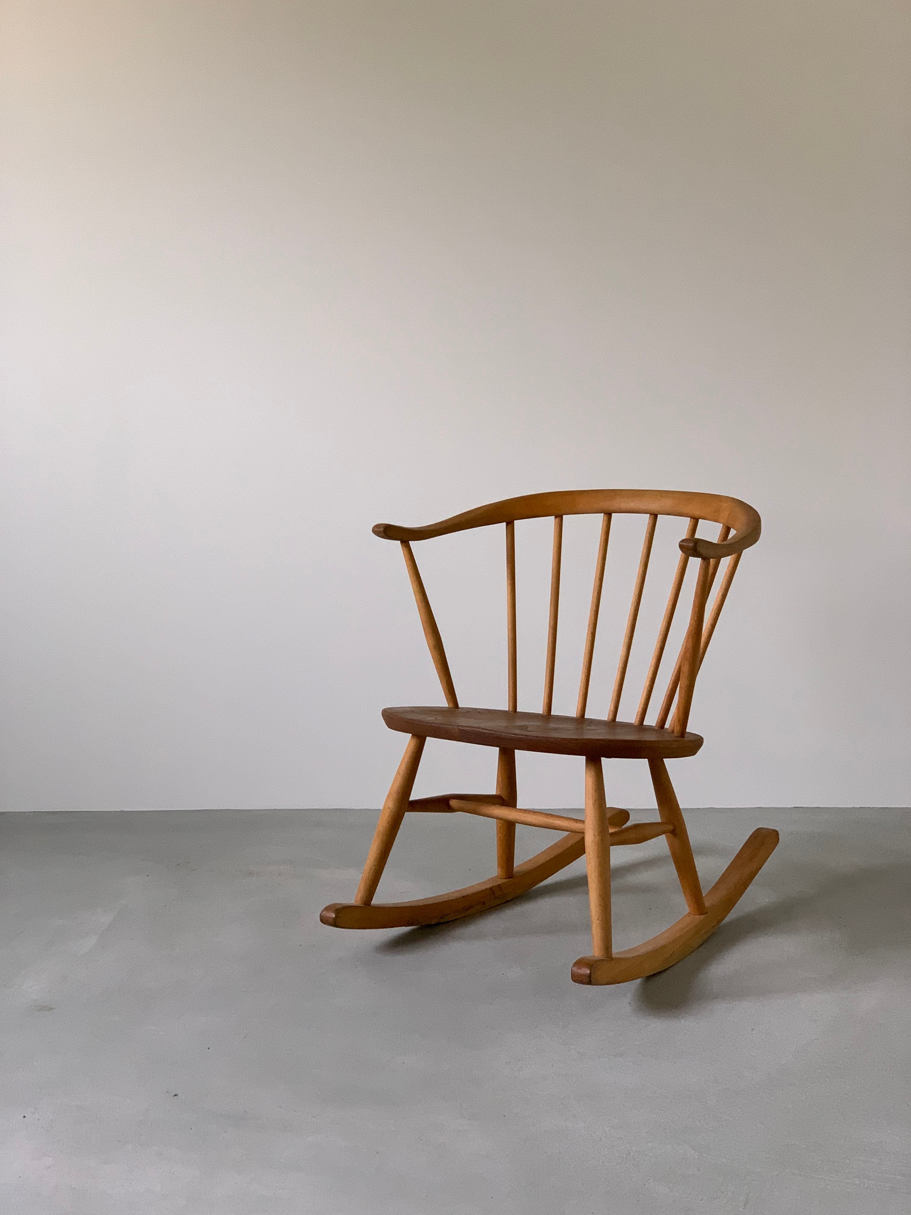 アーコール スモーカーズ ロッキング チェア / ercol smoker's rocking