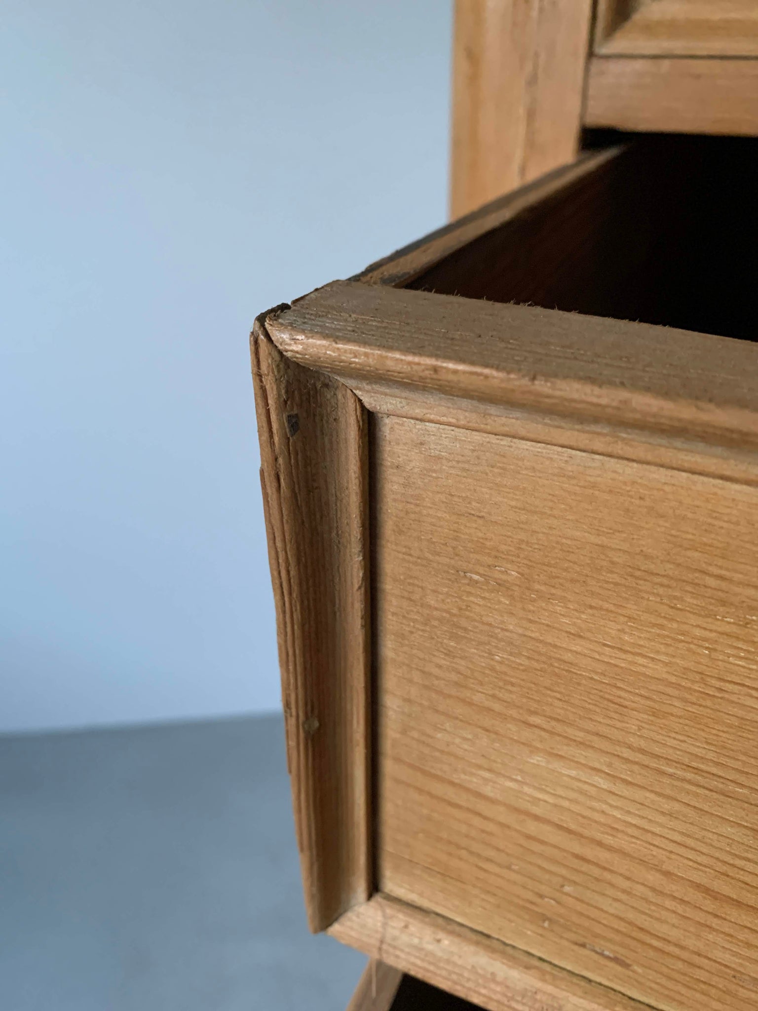 オールドパイン チェストドロワーズ / old pine chest of drawers #0042