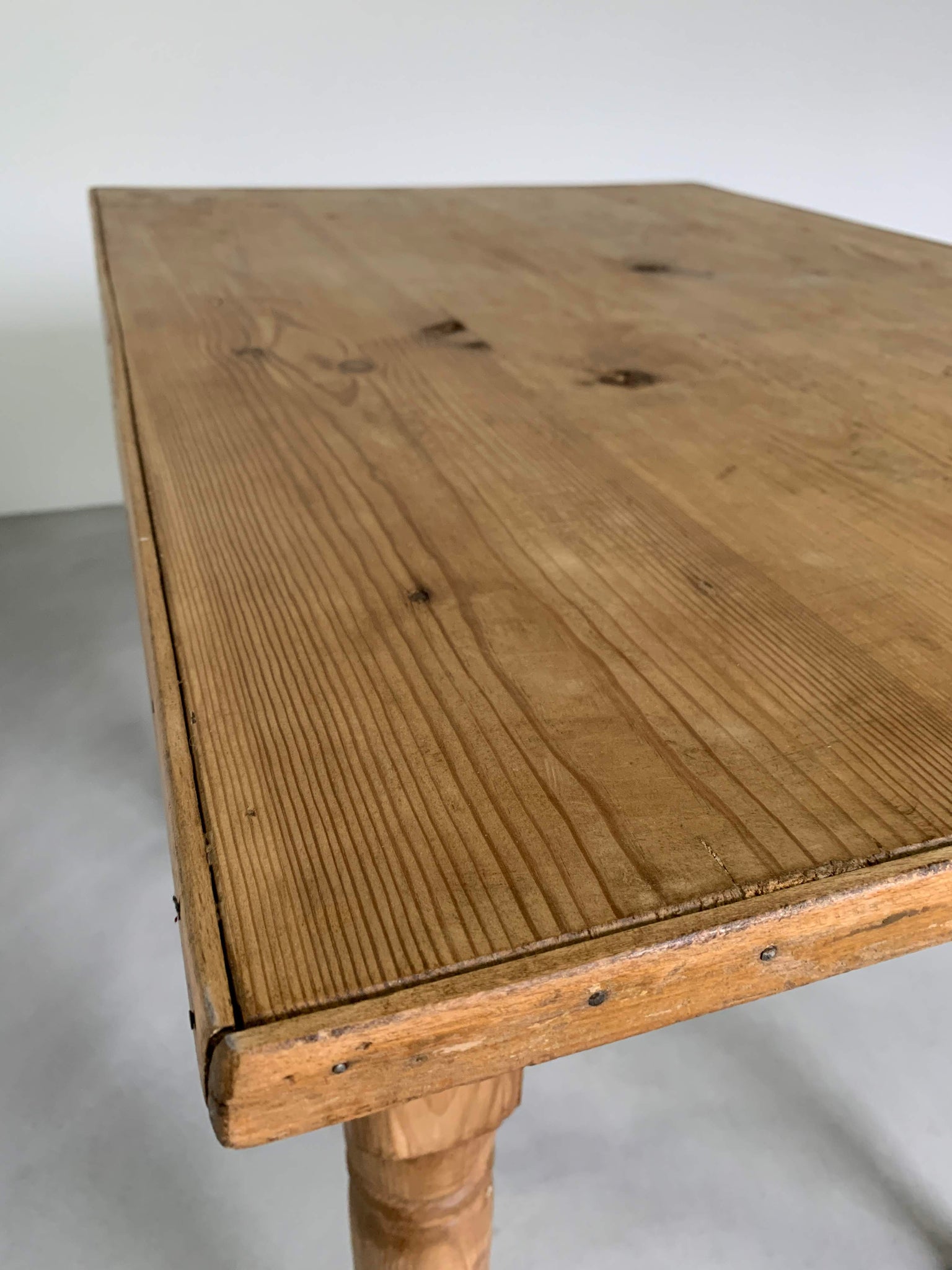 オールドパイン テーブル デスク / old pine table desk #0081
