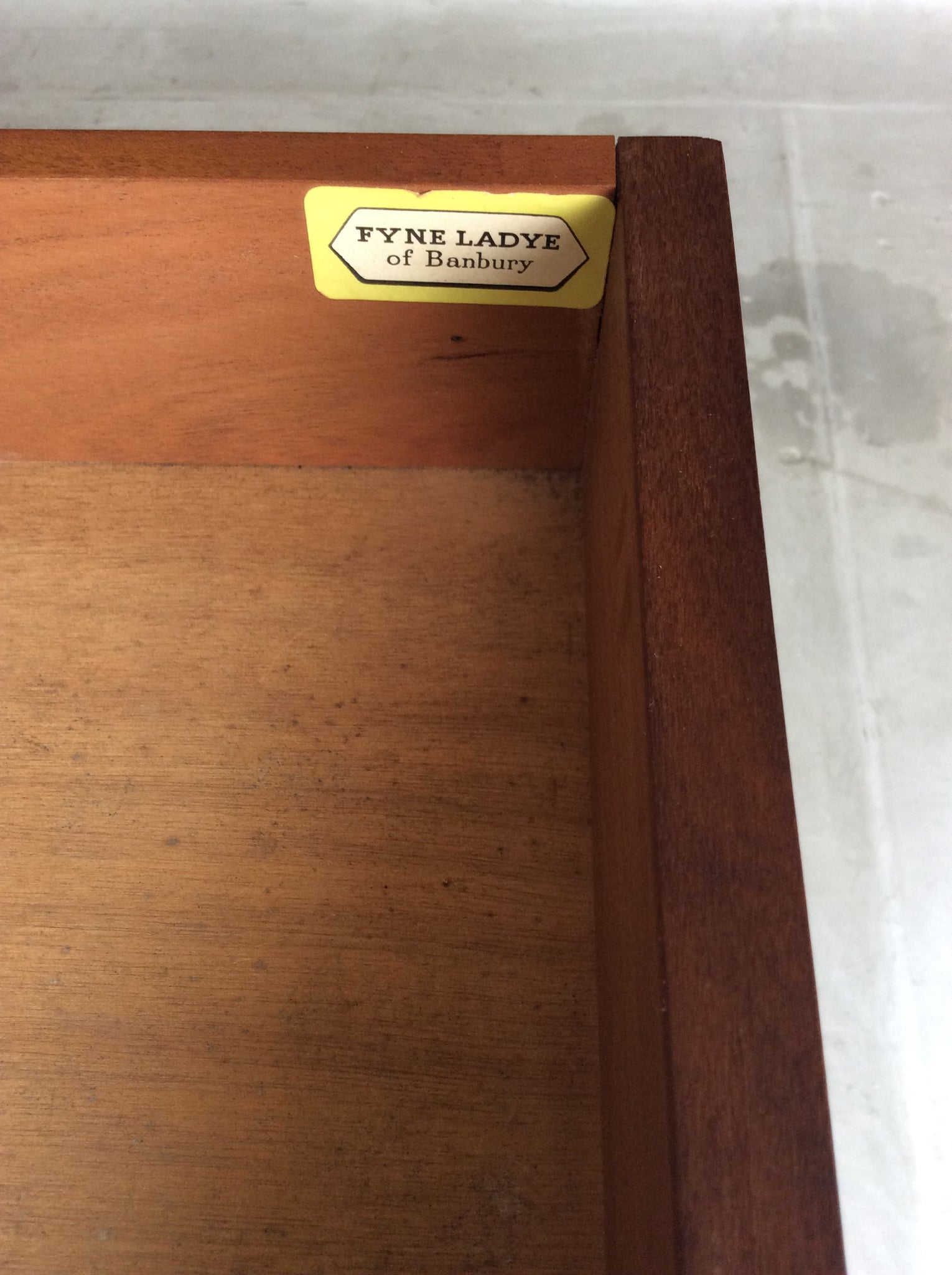 ファイン レディオブ バンべリー チーク デスク / fyne ladye of banbury teak desk #0054