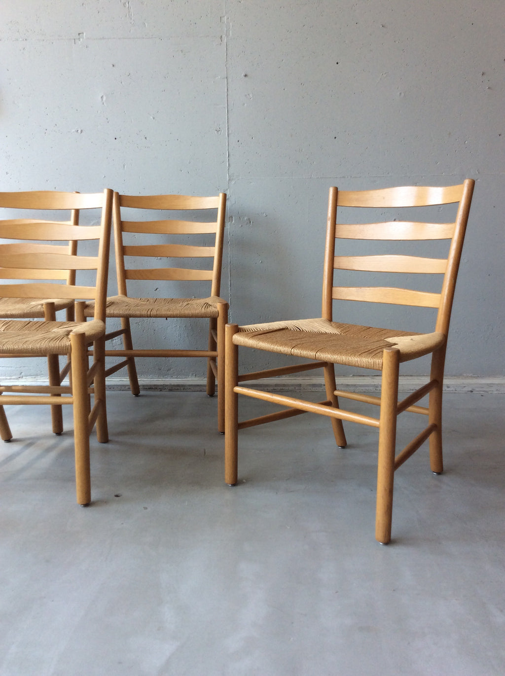コーア クリント チャーチ チェア 4脚セット / kaare klint church chairs set of 4 #0096
