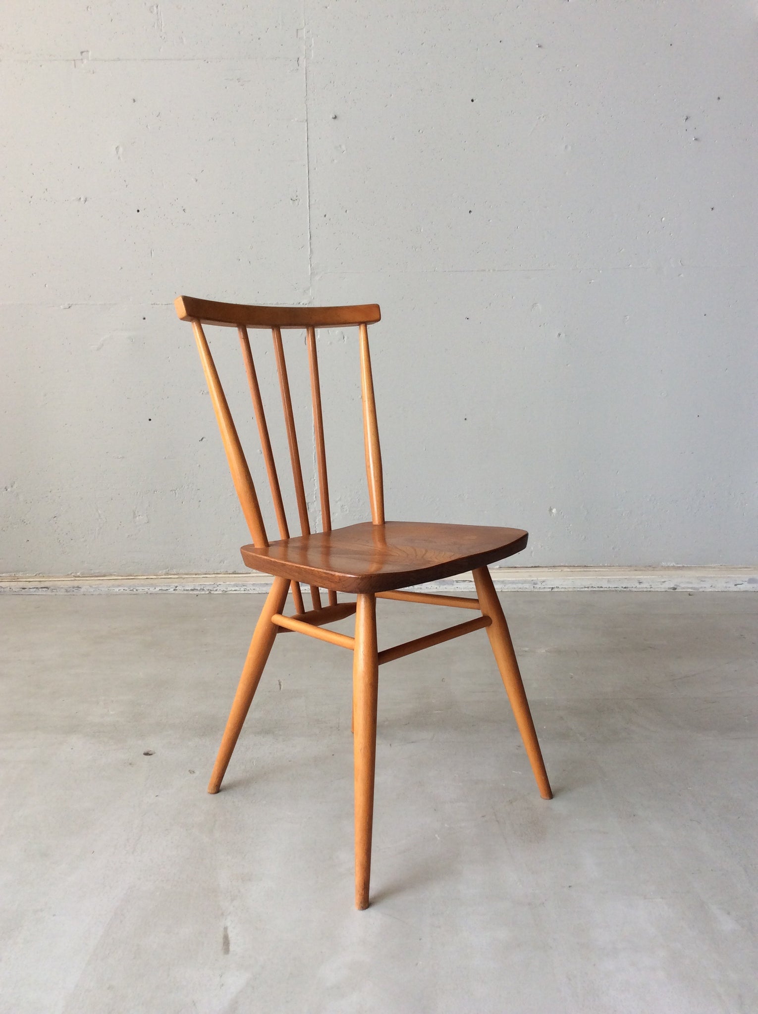 アーコール 'スティックバック' キッチン チェア / ercol 'stickback' kitchen chair '391' #0156