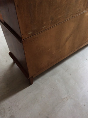 キューバンマホガニー シャッター ブックケースキャビネット / swietenia mahogany shutter bookcase cabinet #0111