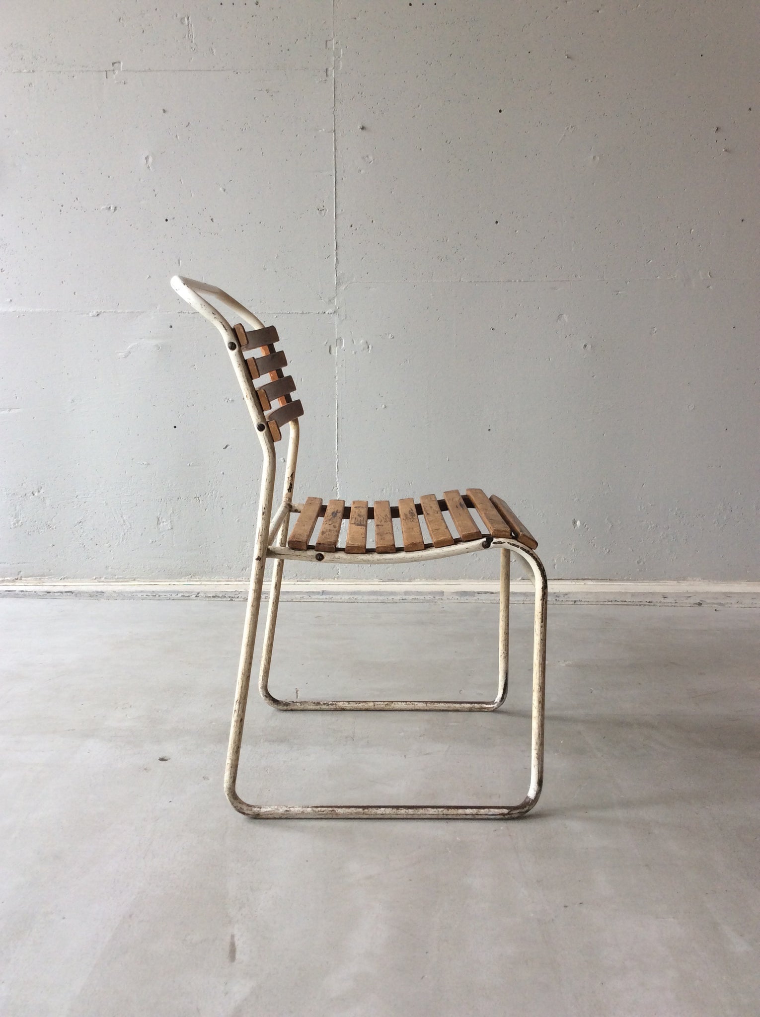 オールド スタッキング チェア / old stacking chairs #0180