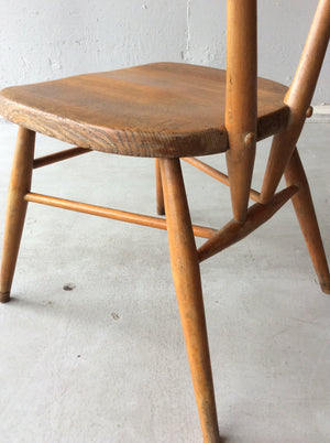 アーコール スタッキング チェア レッド ドット / ercol stacking chair red dot #0157