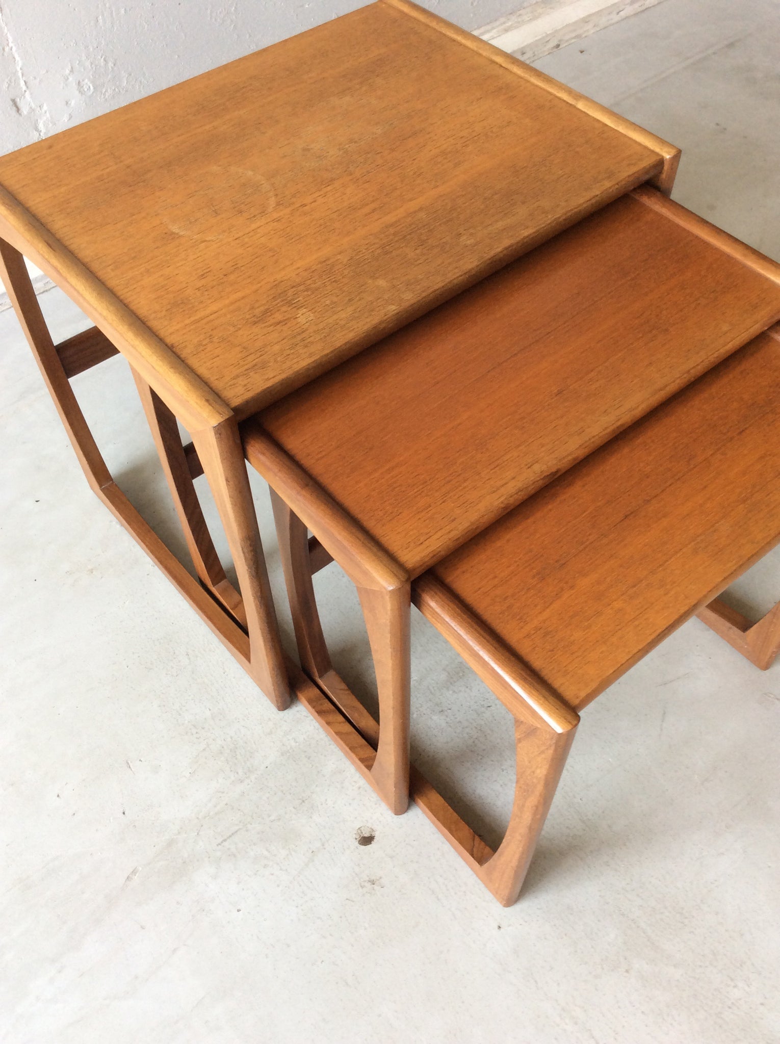 1960年代G-plan nest table ジープラン ヴィンテージ ネストテーブル