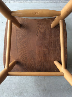 アーコール 'スティックバック' キッチン チェア / ercol 'stickback' kitchen chair '391' #0141