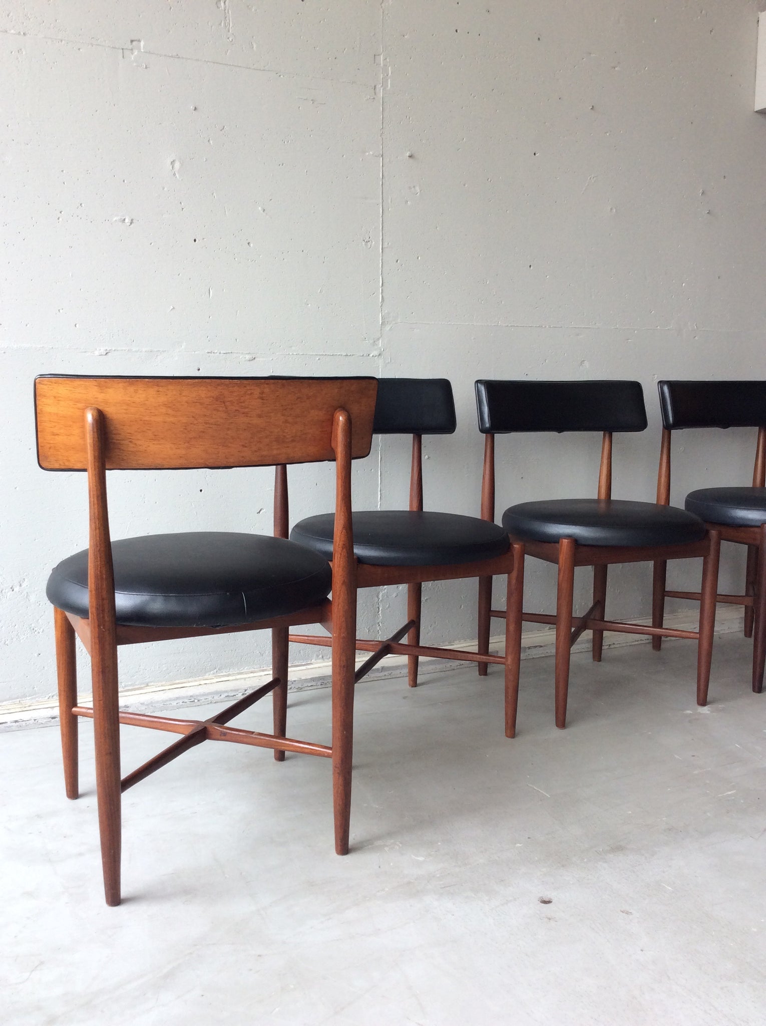 ジープラン フレスコ ダイニング チェア 4脚セット / g-plan fresco dining chairs set of 4 #0169