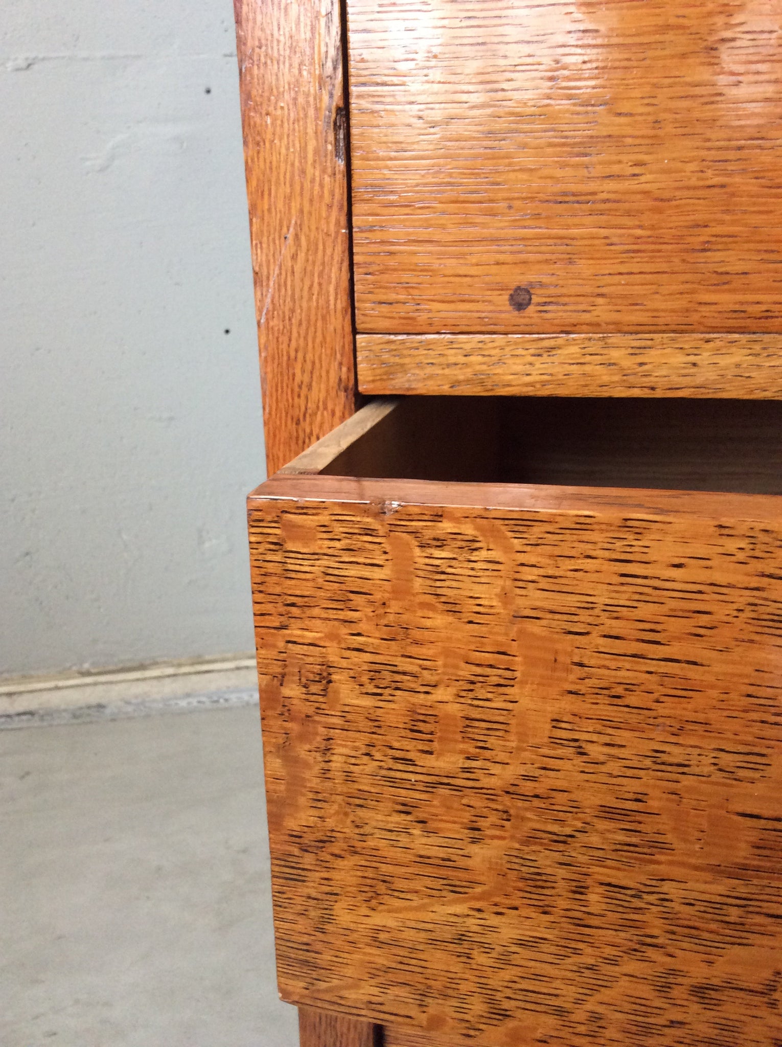 オーク チェスト キャビネット / oak chest cabinet #0105