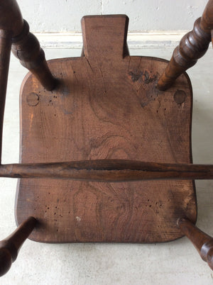 ホイール バック チェア / wheel back chair #0124